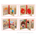 Quality custom book printing children puzzle books